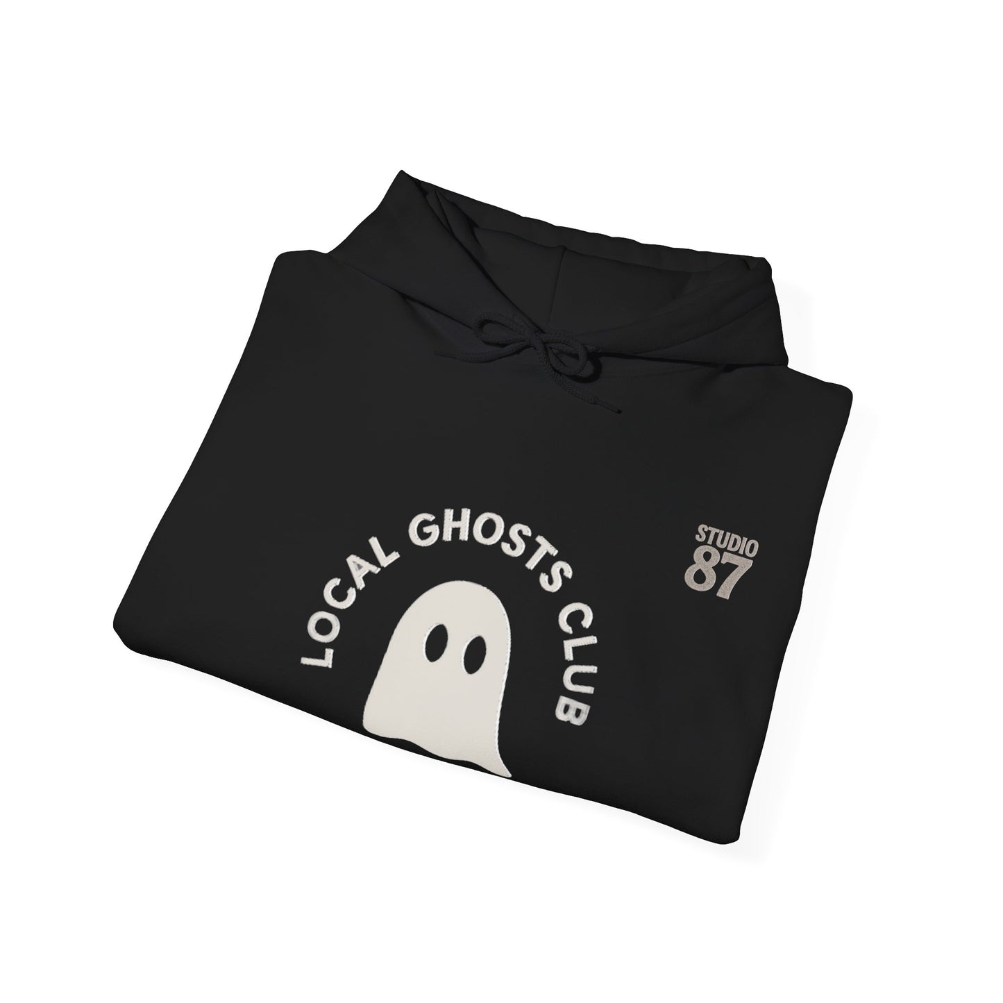 Local Ghosts Club Unisex Hoodie - Spooky Halloween Sweatshirt