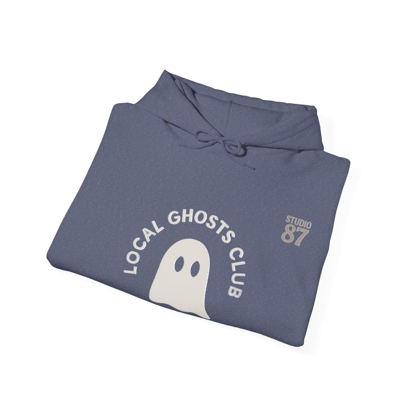 Local Ghosts Club Unisex Hoodie - Spooky Halloween Sweatshirt