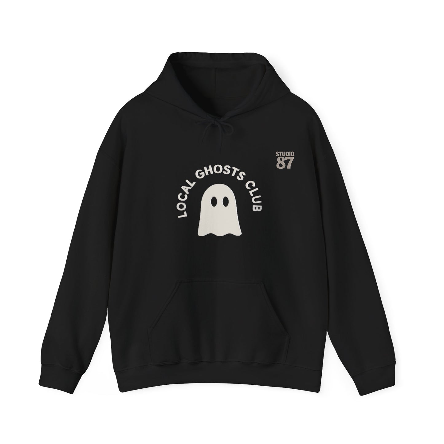 Local Ghosts Club Unisex Hoodie - Spooky Halloween Sweatshirt