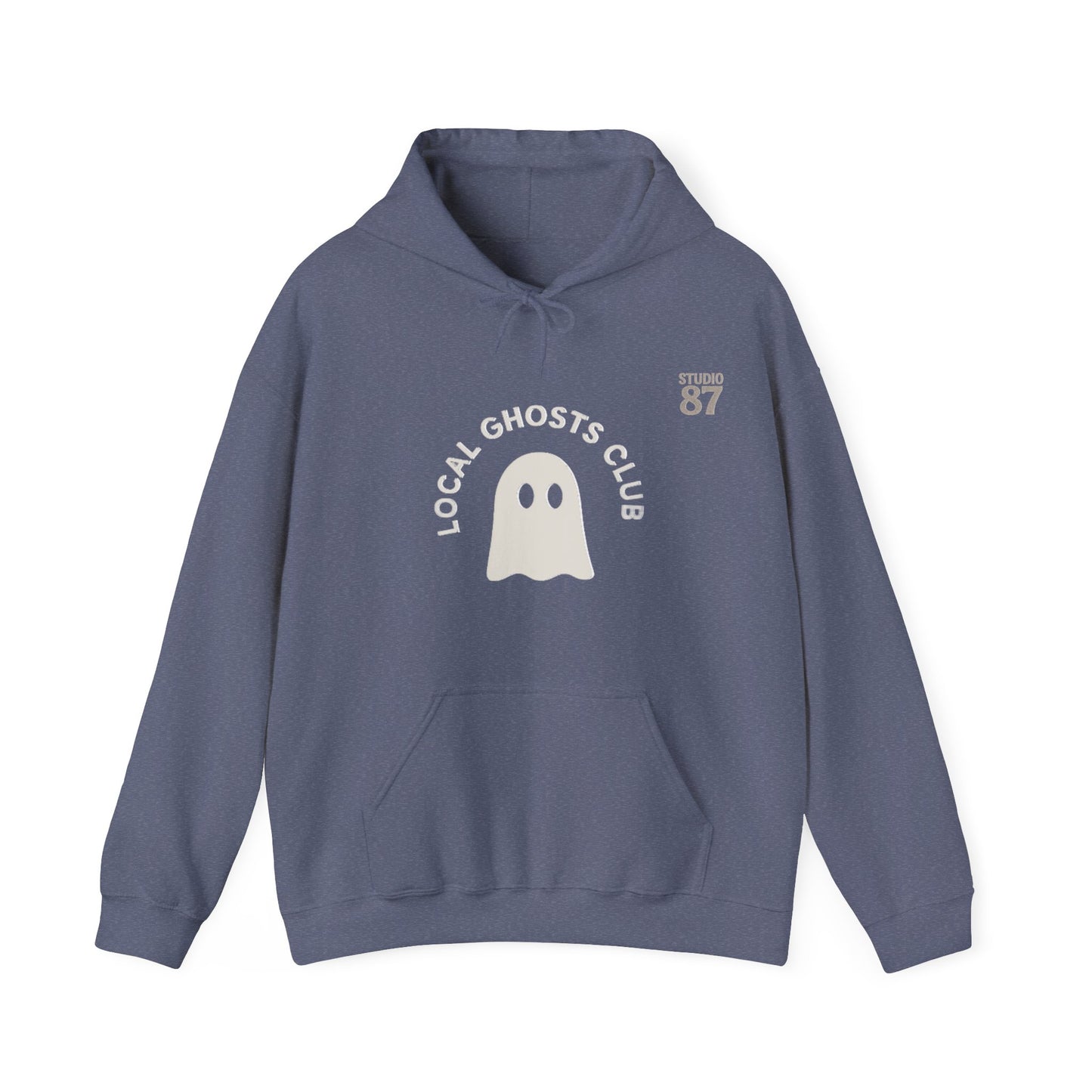 Local Ghosts Club Unisex Hoodie - Spooky Halloween Sweatshirt