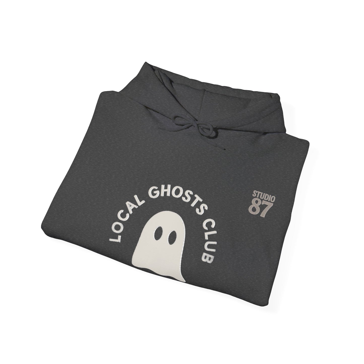 Local Ghosts Club Unisex Hoodie - Spooky Halloween Sweatshirt