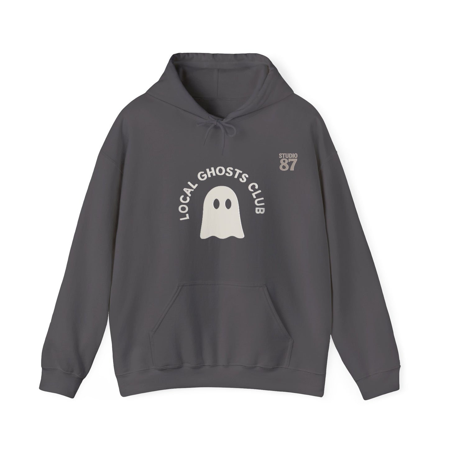 Local Ghosts Club Unisex Hoodie - Spooky Halloween Sweatshirt