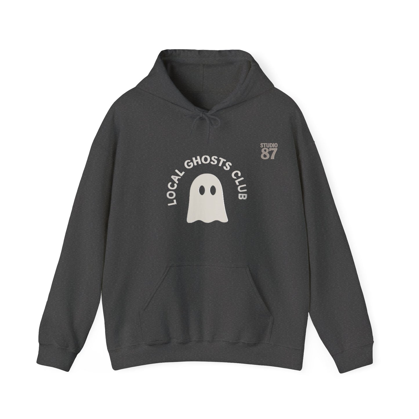 Local Ghosts Club Unisex Hoodie - Spooky Halloween Sweatshirt