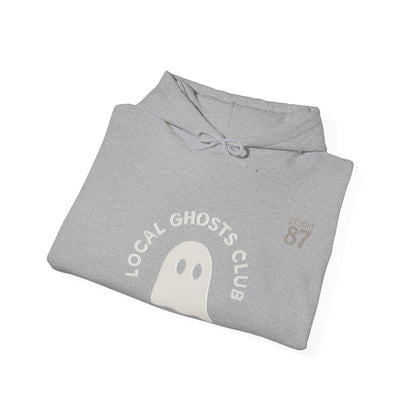 Local Ghosts Club Unisex Hoodie - Spooky Halloween Sweatshirt