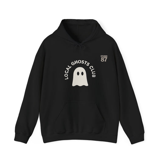 Local Ghosts Club Unisex Hoodie - Spooky Halloween Sweatshirt