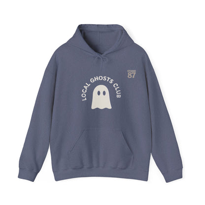 Local Ghosts Club Unisex Hoodie - Spooky Halloween Sweatshirt