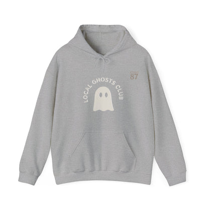 Local Ghosts Club Unisex Hoodie - Spooky Halloween Sweatshirt
